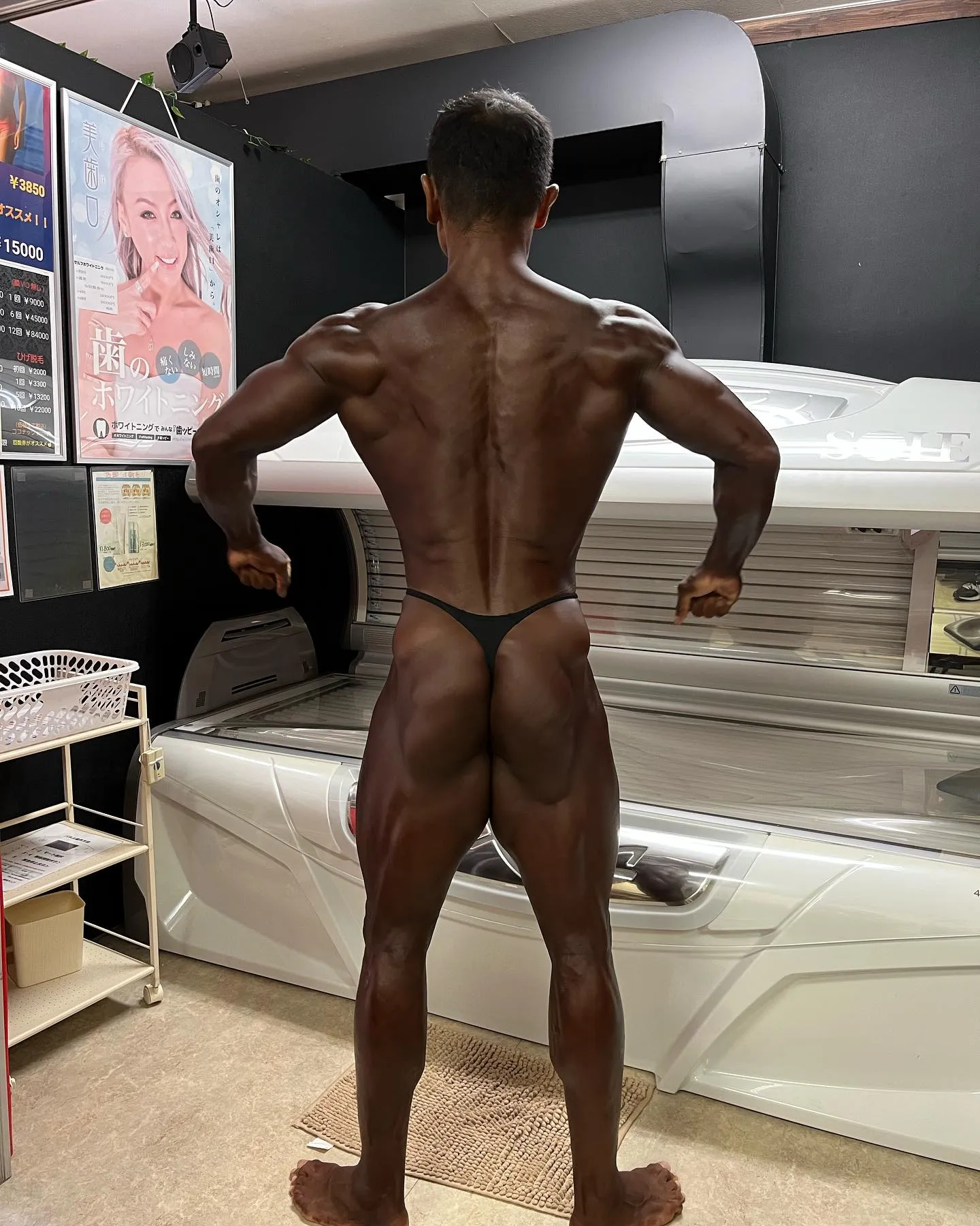 コンテスト前の最終仕上げに